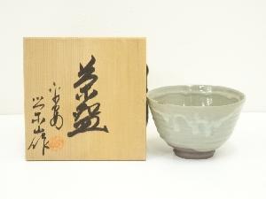 京焼　加藤栄山造　茶碗（共箱）